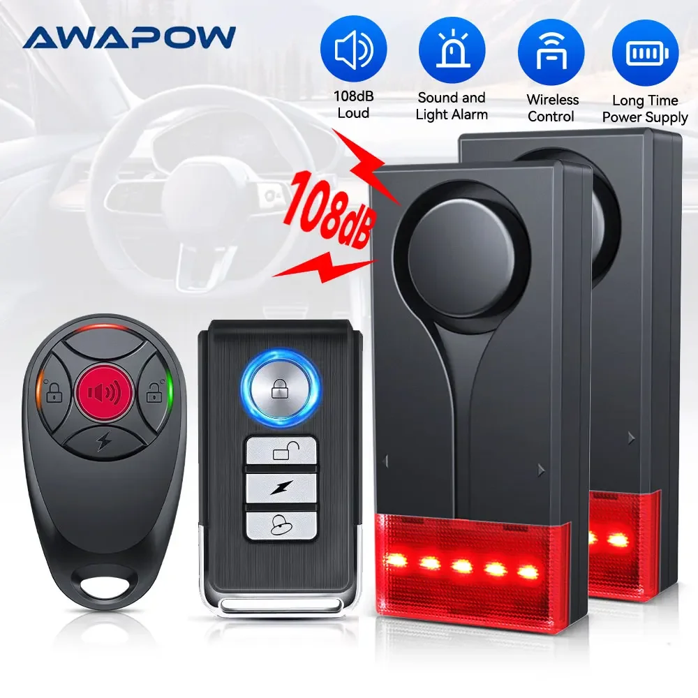 Awapow Wireless Car Anti-Theft - Home Security System Installation 评论和价格