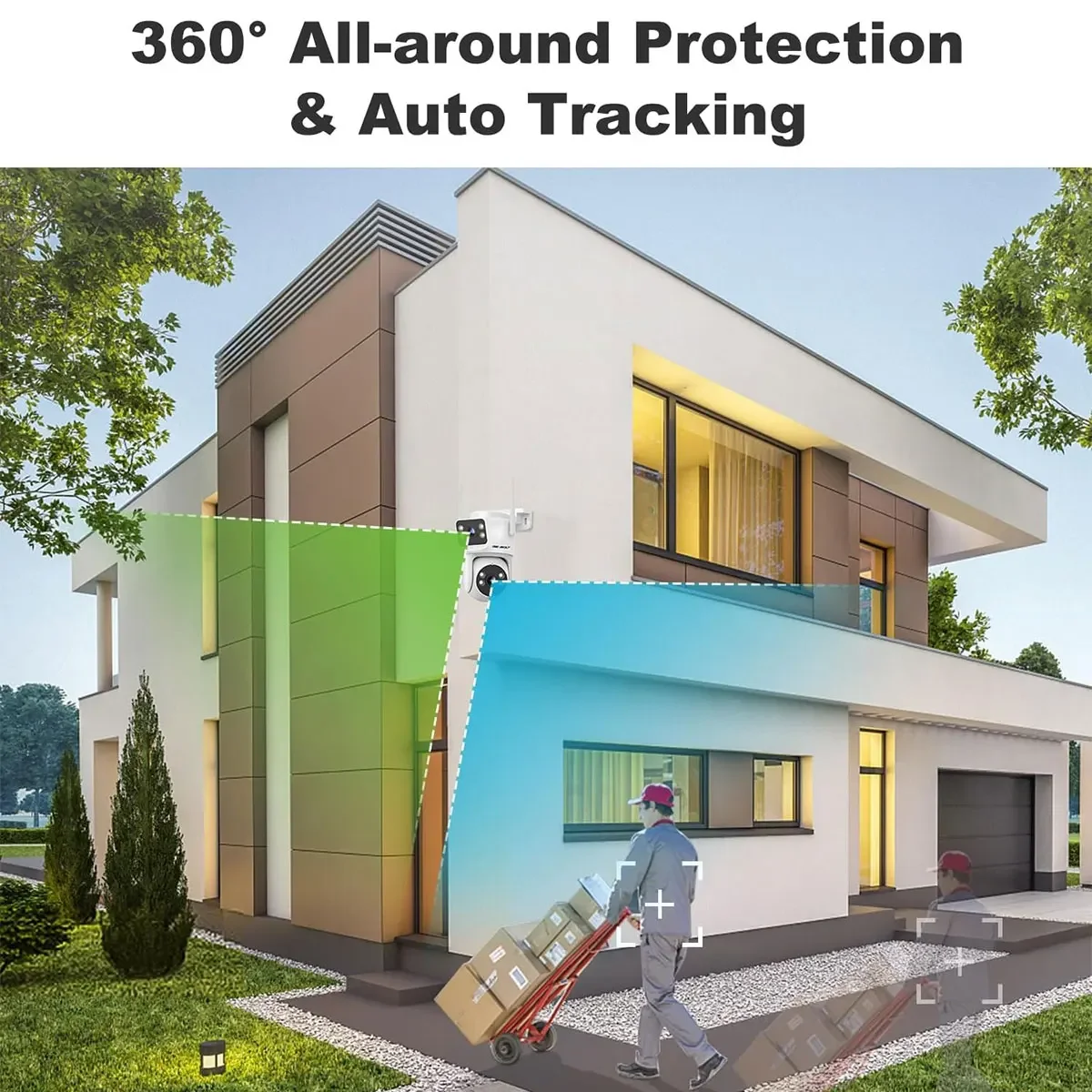 GENBOLT PTZ WiFi Security Came - Home Security System Installation 评论和价格