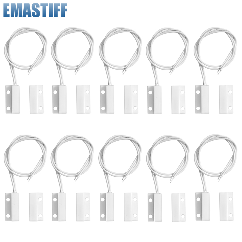 1/2/3/4/5/10/20PCS MC-38 Wired - Window Alarm Sensor 评论和价格
