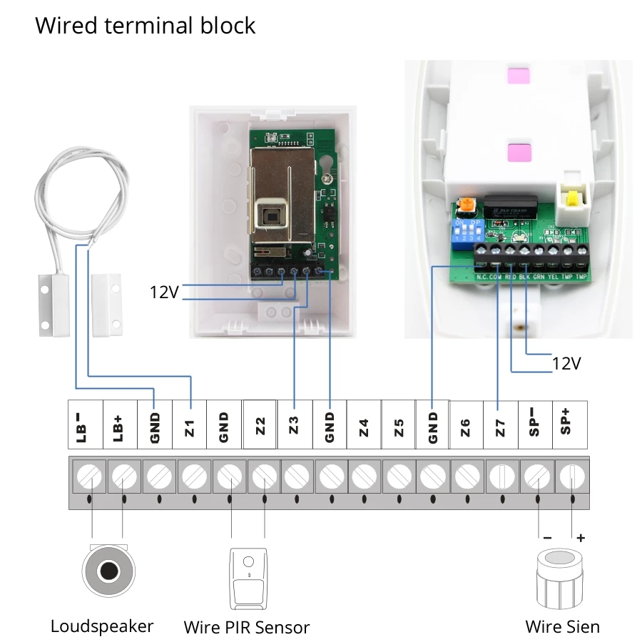 1/2/3/4/5/10/20PCS MC-38 Wired - Window Alarm Sensor 评论和价格