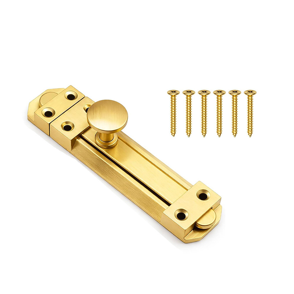5 Inch Solid Brass Sliding Doo - Home Security Locks 评论和价格