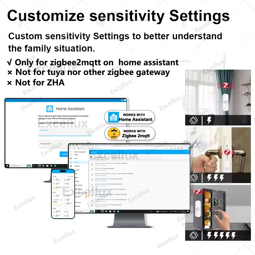 Zigbee Smart Vibration Sensor  - Home Security With Monitoring 评论和价格
