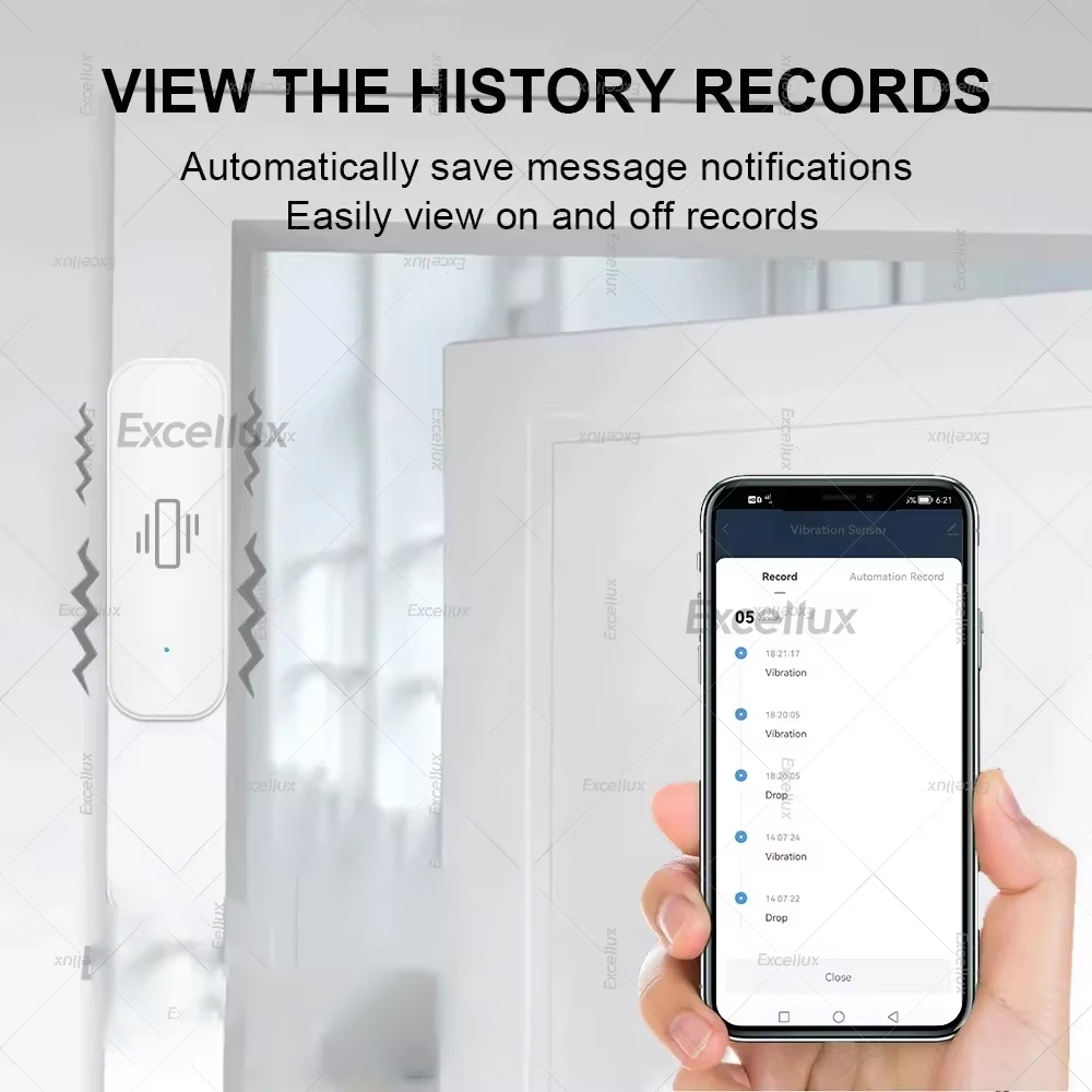Zigbee Smart Vibration Sensor  - Home Security With Monitoring 评论和价格