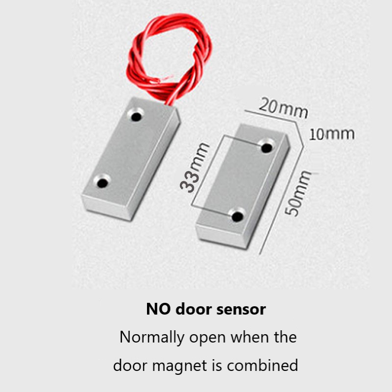 NC NO Door Sensor Wired Cable  - Window Alarm Sensor 评论和价格