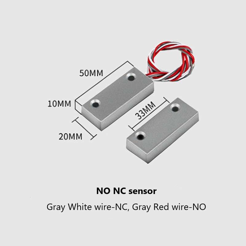 NC NO Door Sensor Wired Cable  - Window Alarm Sensor 评论和价格