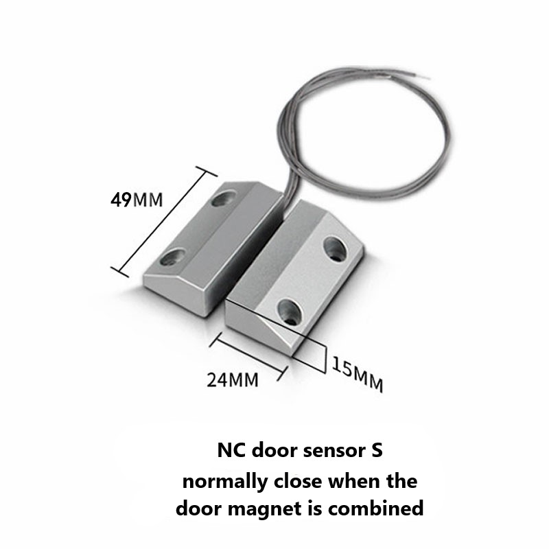 NC NO Door Sensor Wired Cable  - Window Alarm Sensor 评论和价格