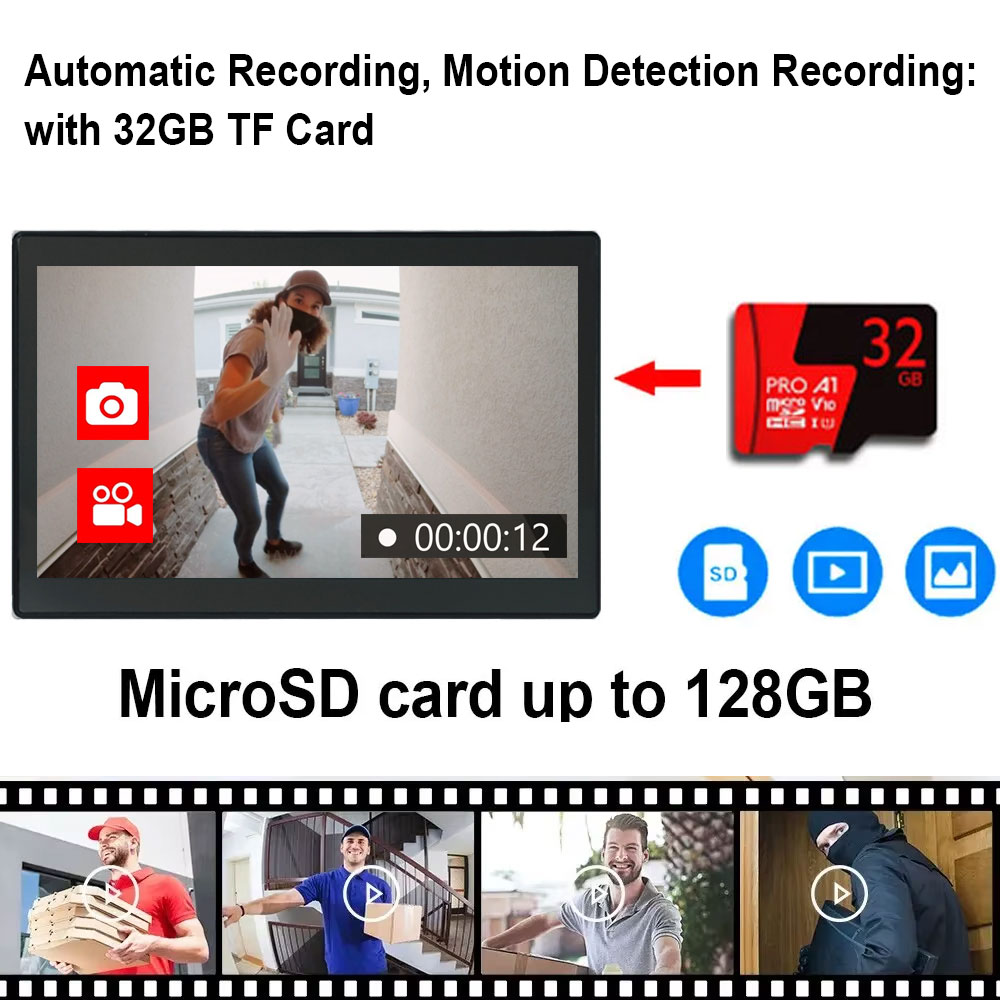 Tuya Wifi Smart Home Video Doo - Home Security Cameras Uk 评论和价格