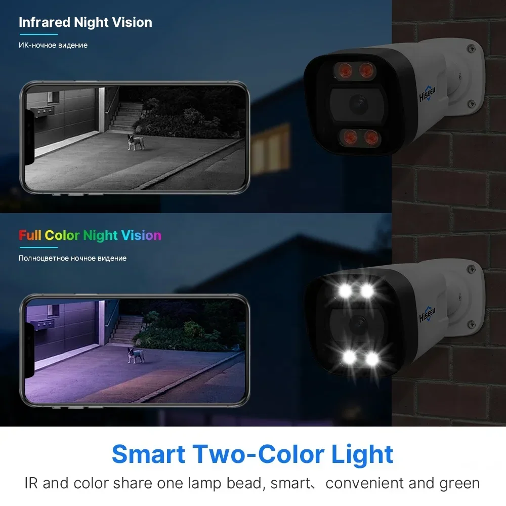 Hiseeu 4K 8channel 8mp Outdoor - Ip Camera Outdoor 4K 评论和价格