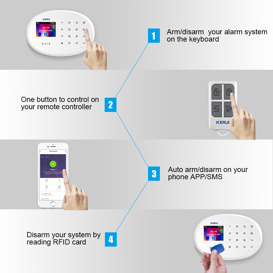 KERUI Home Security Protection - Home Security System Installation 评论和价格