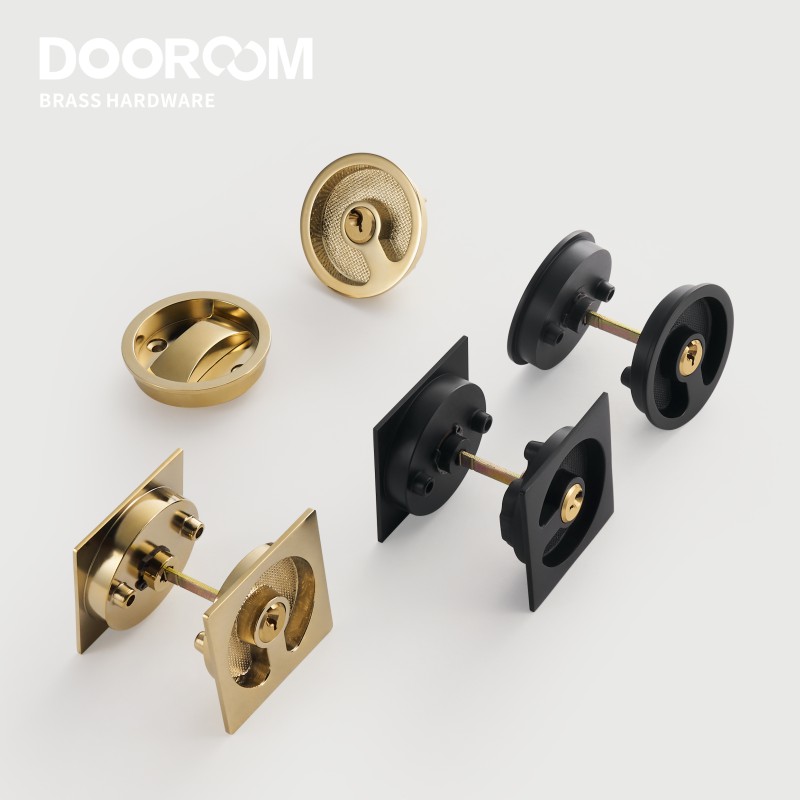 Dooroom Brass Sliding Door Han - Home Security Locks 评论和价格