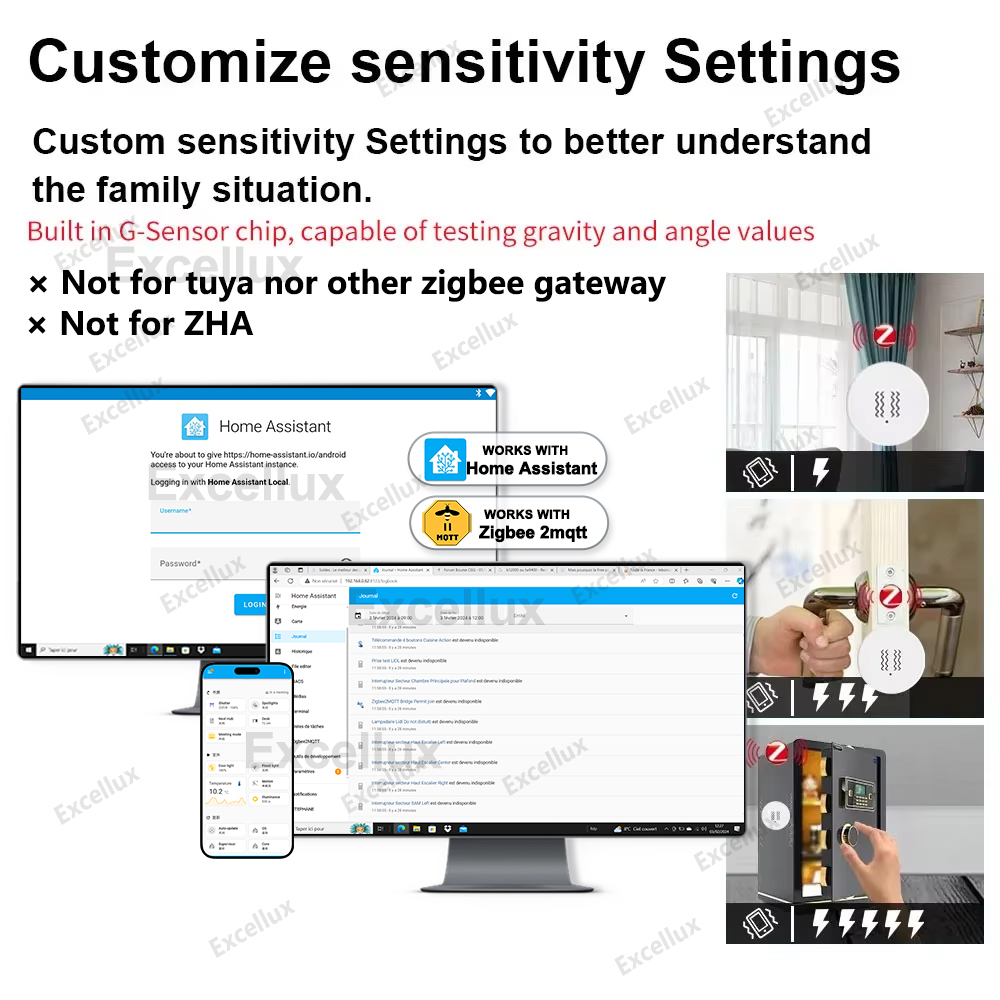 Zigbee 3.0 Smart Vibration Sen - Home Security App 评论和价格