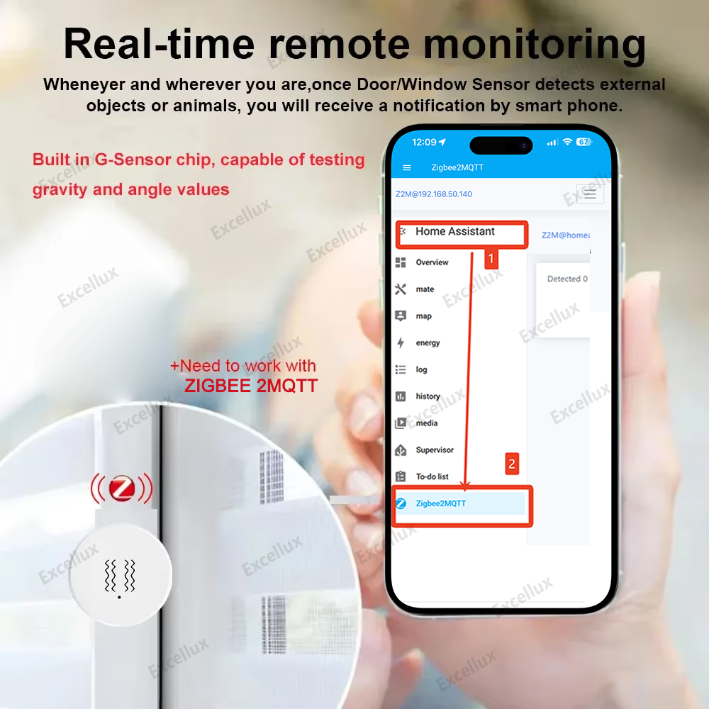 Zigbee 3.0 Smart Vibration Sen - Home Security App 评论和价格