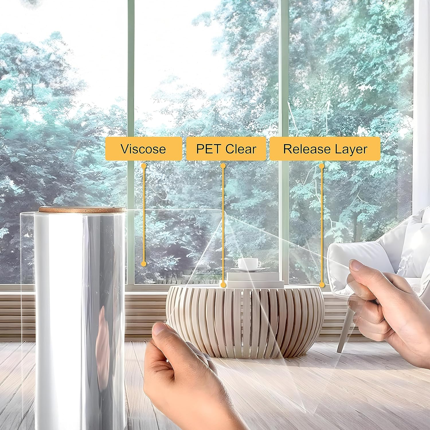 Clear Security and Safety Wind - Home Security Film For Windows 评论和价格