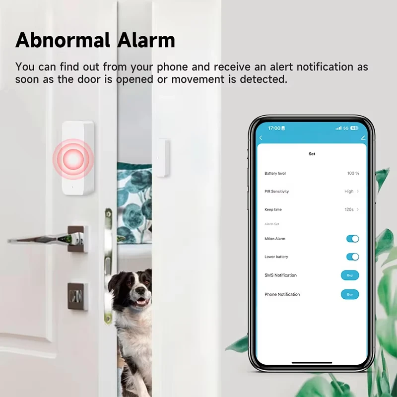 Tuya Zigbee/WiFi Magnetic Door - Window Alarm Sensor 评论和价格