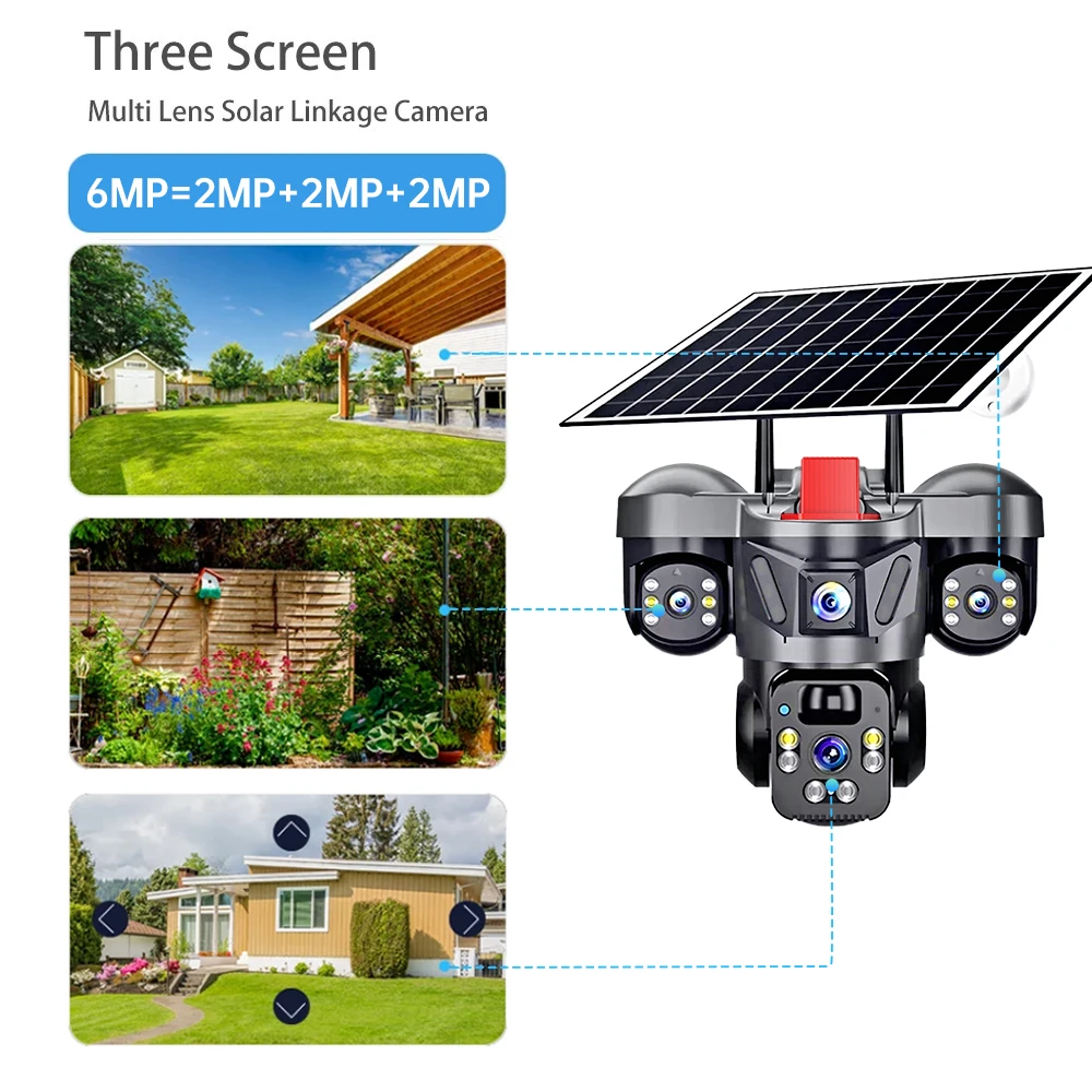 KERUI V380 Pro Outdoor PTZ 6MP - Home Security No Wifi 评论和价格