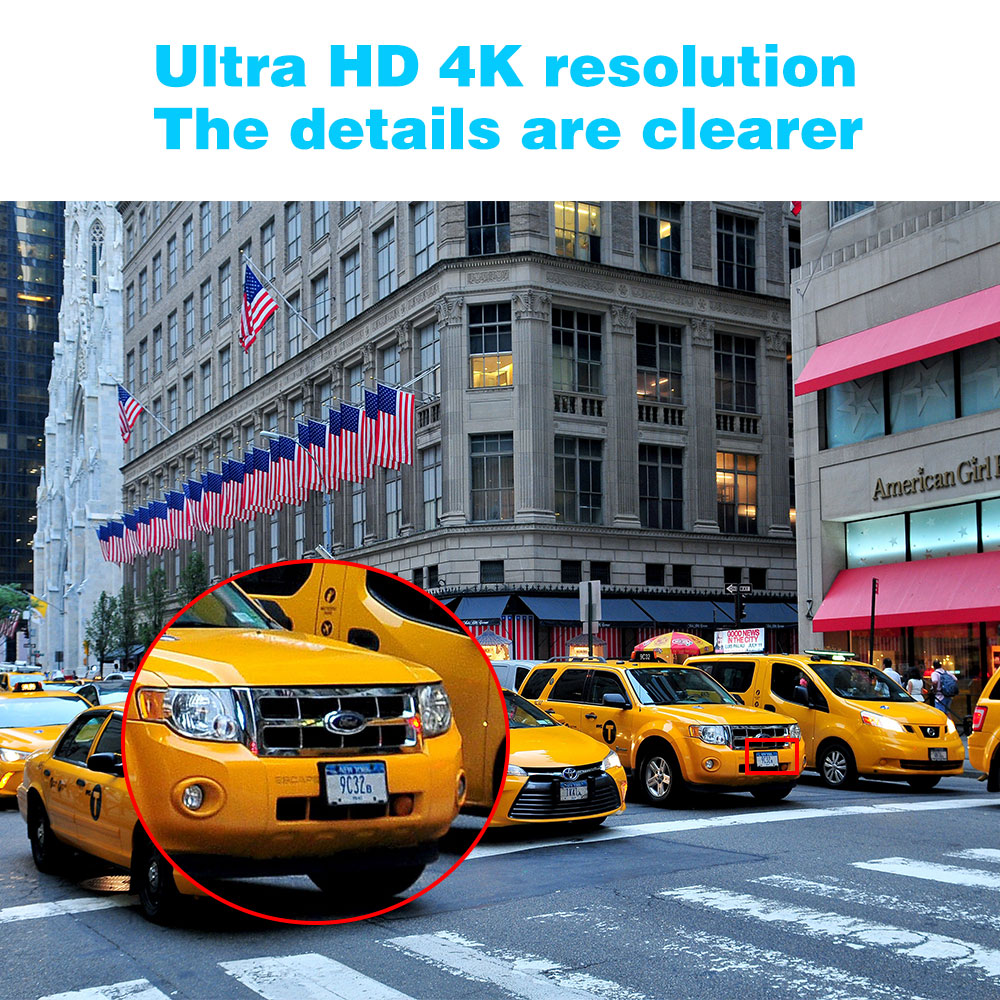 4K 8MP TUYA Security Kit 8CH P - Ip Camera Outdoor 4K 评论和价格