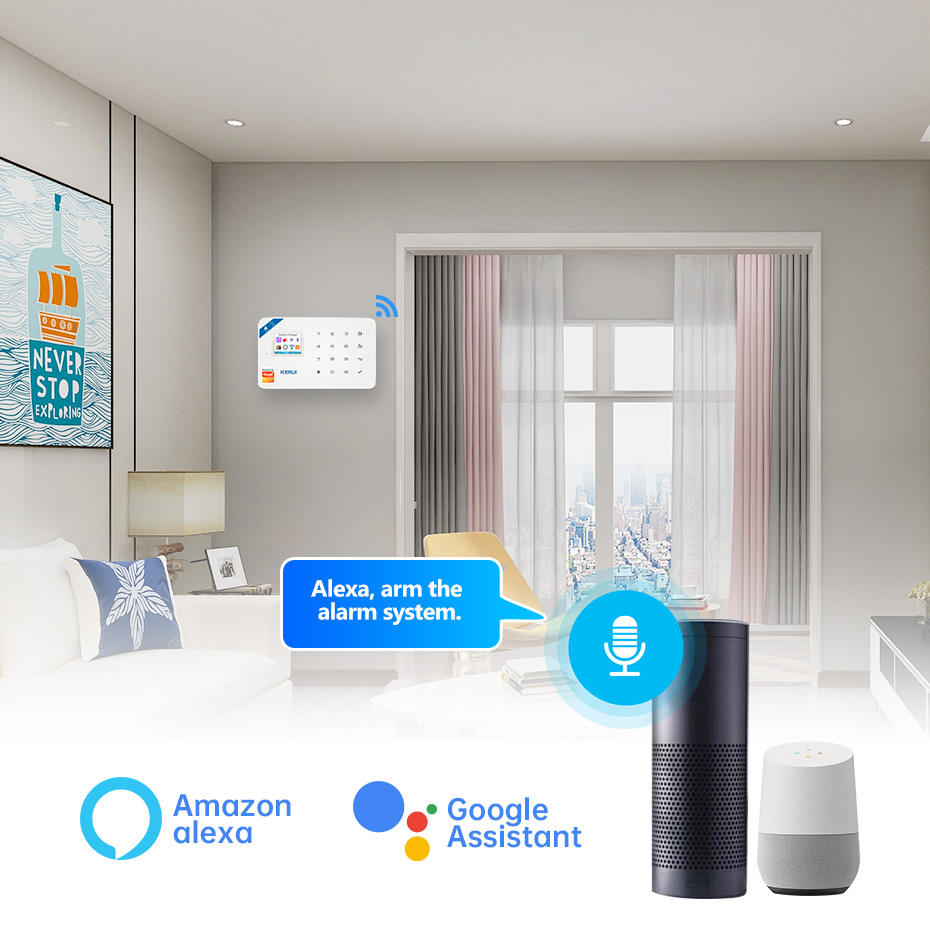 KERUI Security Alarm System Ki - Home Security System Installation 评论和价格