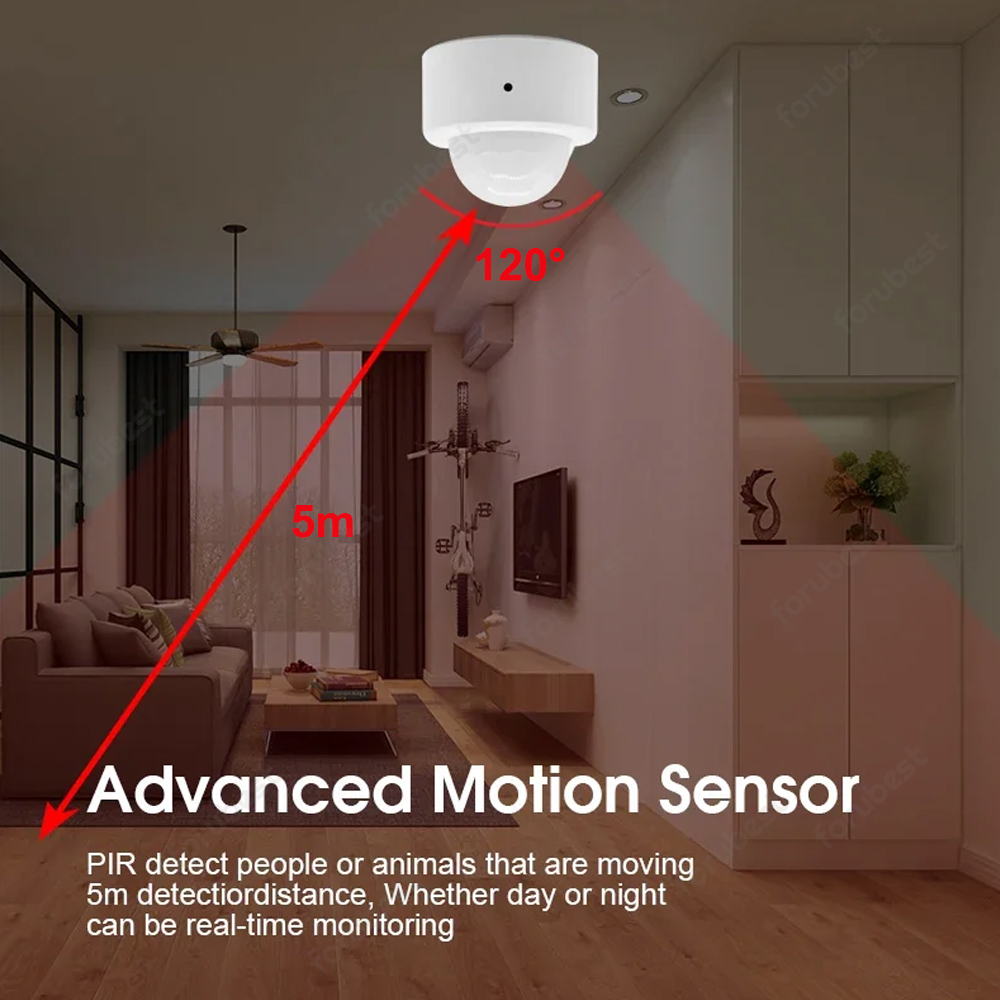 Zigbee 3.0 Human Motion Sensor - Home Security App 评论和价格