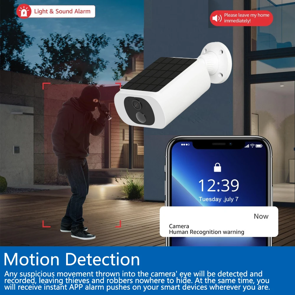 Tuya 5MP Solar Security Camera - Home Security No Wifi 评论和价格