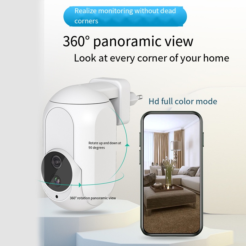 Tuya Wall Plug In Camera Wifi  - Home Security Beams 评论和价格