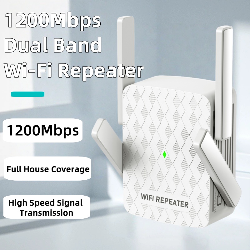 1200Mbps 5Ghz WiFi Repeater Du - Home Security Bundle 评论和价格