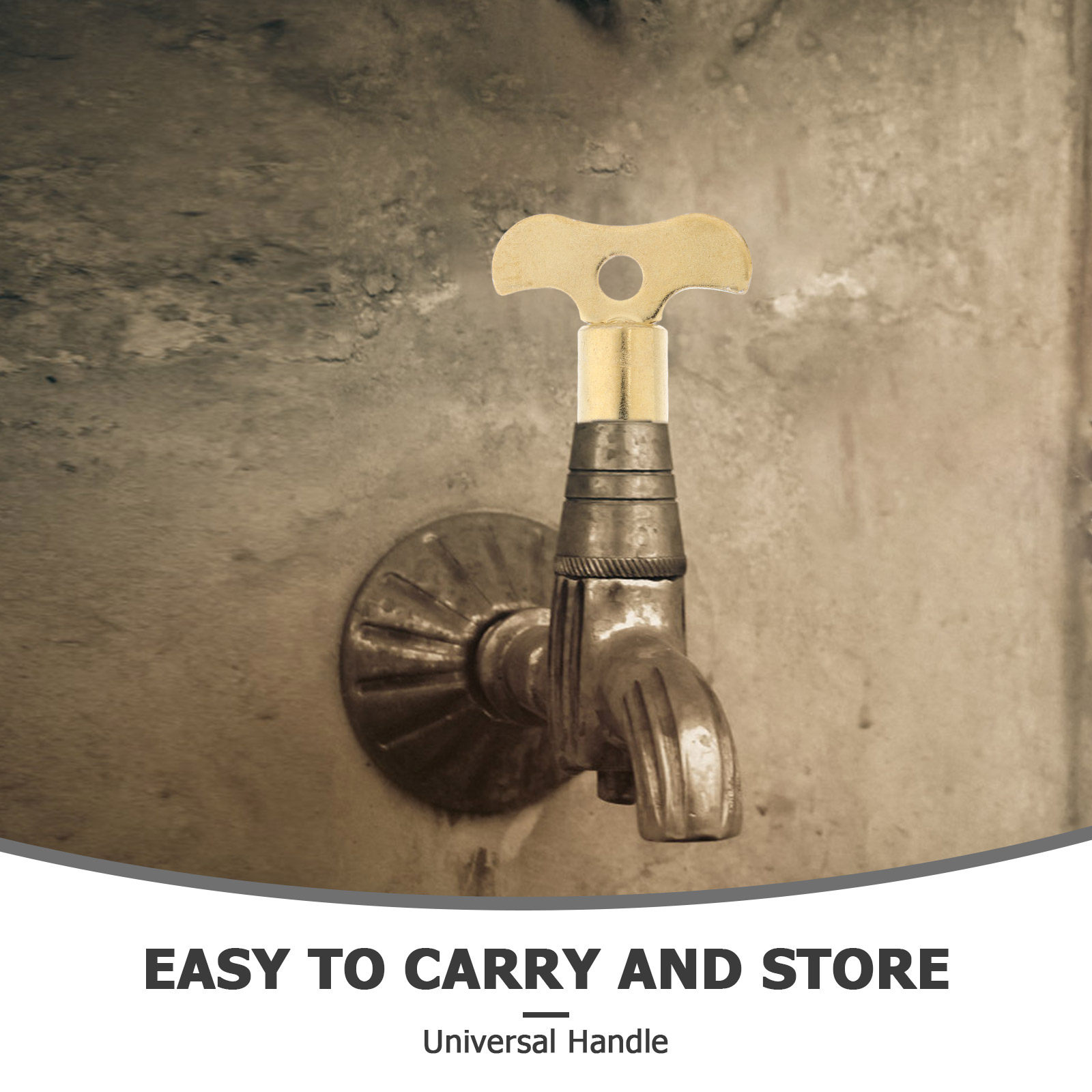 2Pcs Sillcock Water Key 6-Poin - Home Security Locks 评论和价格