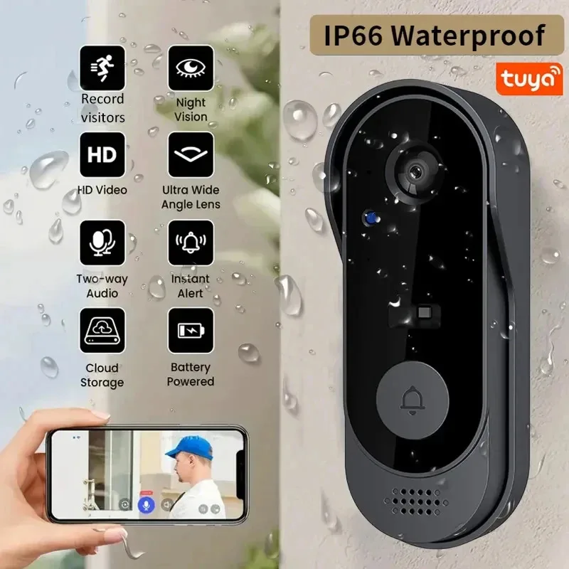 DurableNew Doorbell With Camer - Home Security Bundle 评论和价格