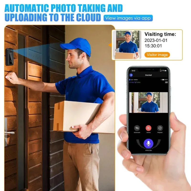 DurableNew Doorbell With Camer - Home Security Bundle 评论和价格