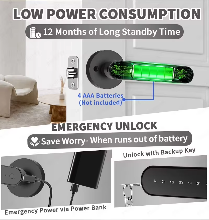 TTLock Smart Digital Door Lock - Home Security Locks 评论和价格