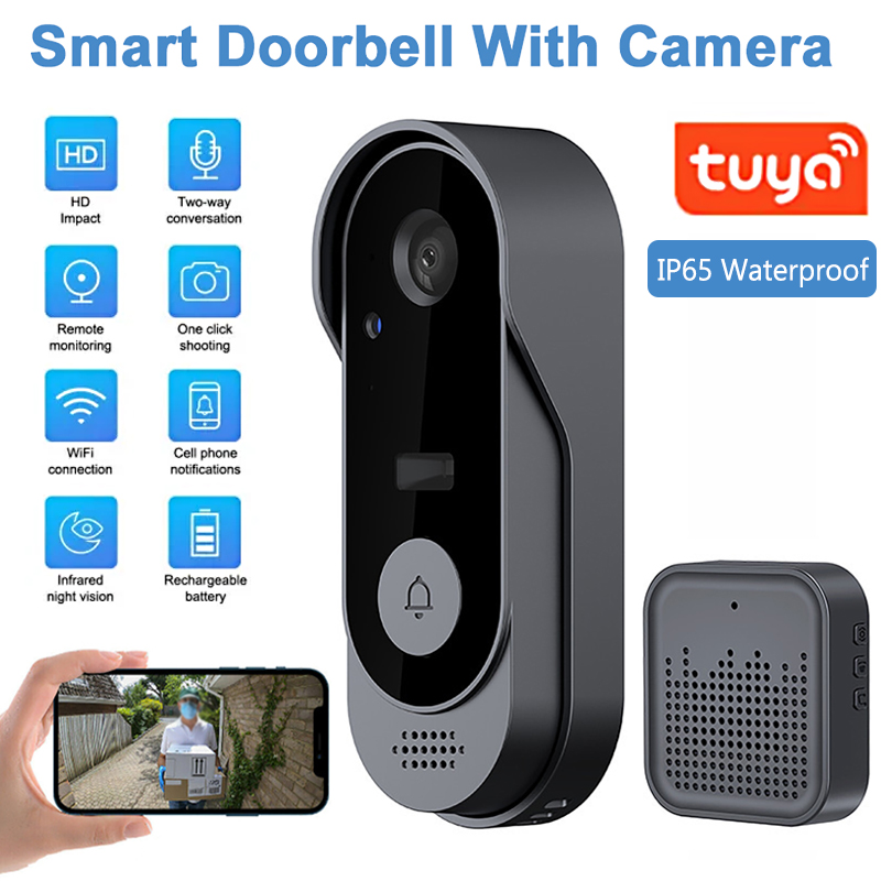 Tuya Doorbell Camera Wireless  - Home Security Bundle 评论和价格
