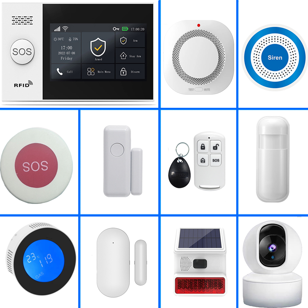 PGST 4G Tuya Smart Home Alarm  - Home Security System Installation 评论和价格