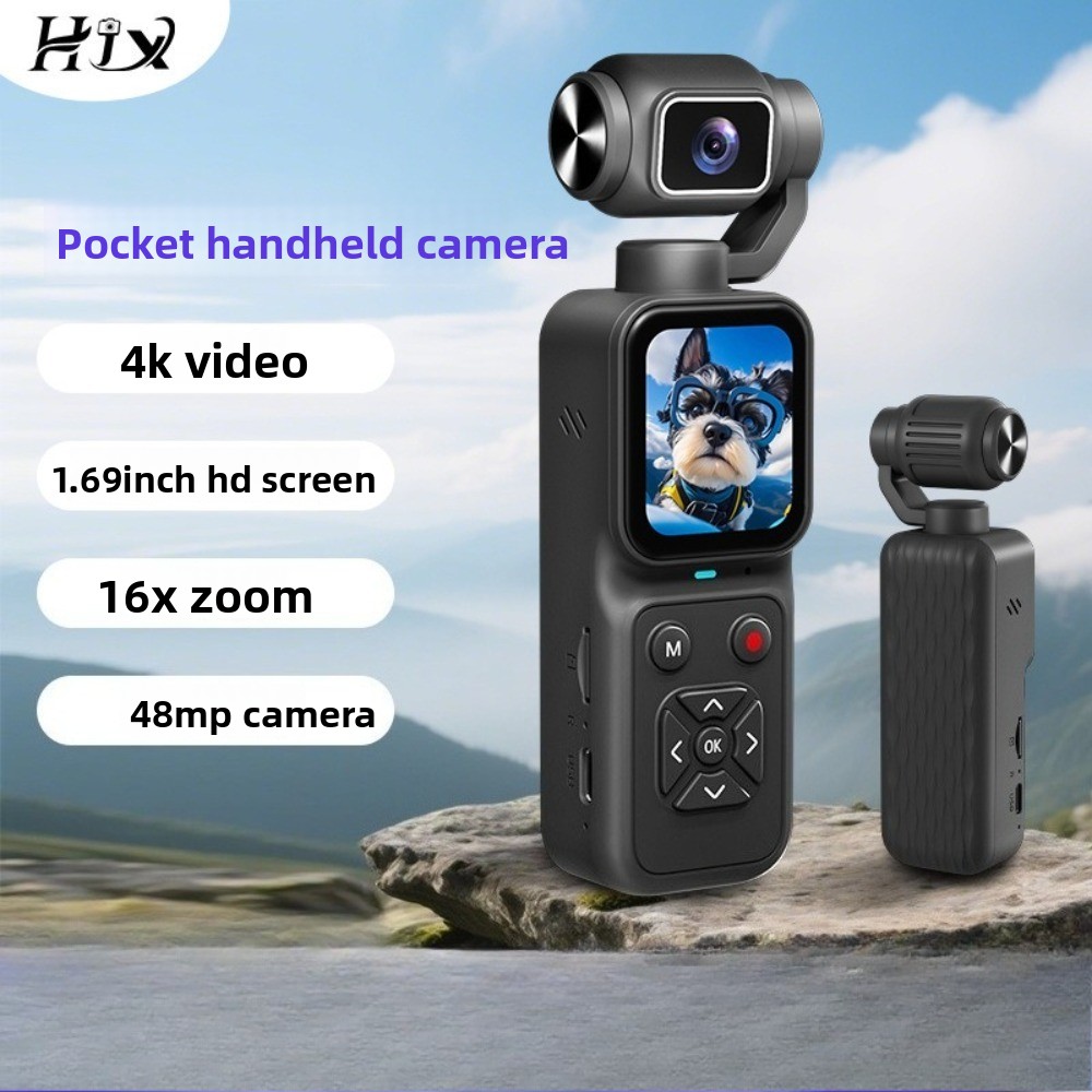 HJD-09 4K Vlogging Camera 180° - Ip Camera Outdoor 4K 评论和价格
